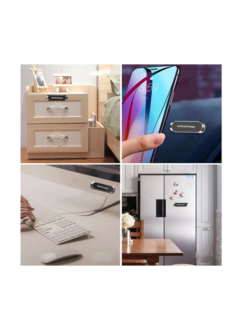 الوي براندز حامل هاتف VIPLATINA V13 حامل قوي للوحة القيادة وحامل للهاتف المحمول للسيارة والمكتب والمنزل مصنوع من سبائك الزنك - Image 2
