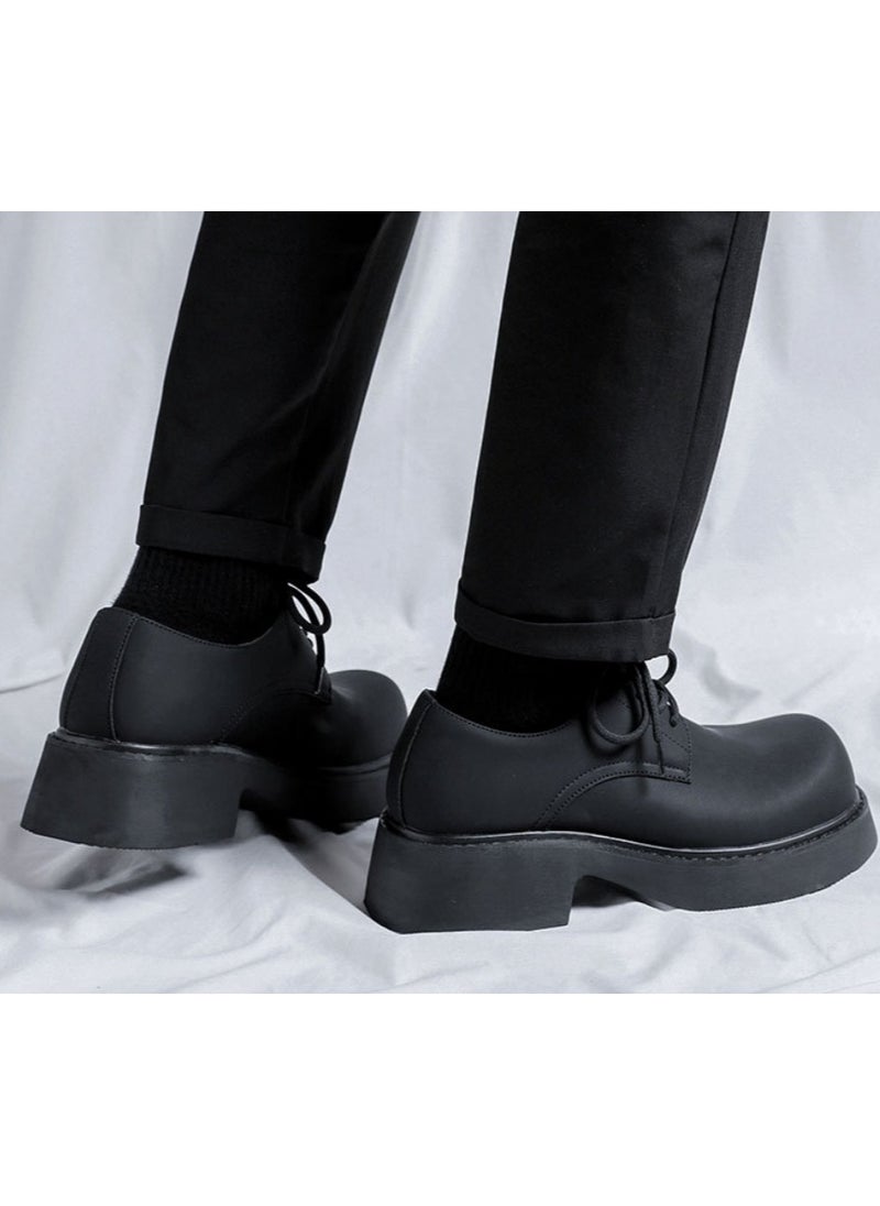 Warrior - Versatile Retro Casual Leather Shoes - Image 1