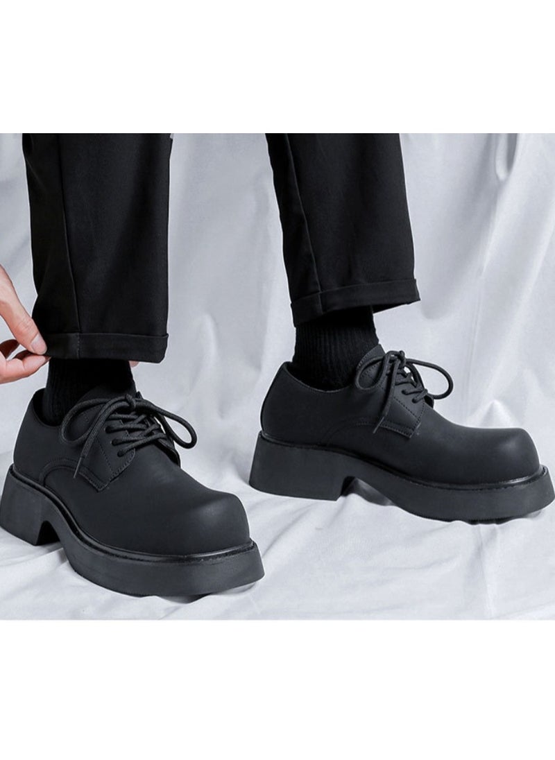 Warrior - Versatile Retro Casual Leather Shoes - Image 1