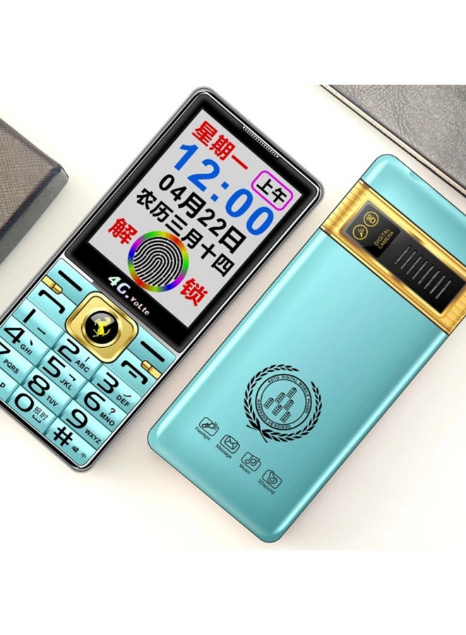 Handwritten Anti-smash Touch Hard Screen Elderly Machine Netcom 4G Mobile Unicom Telecom Radio And Television 5G Large Battery Horn-Color:Handwritten Gold [full Netcom] 3.0 Kunlun Screen + Vibration + 4g5g Card Available