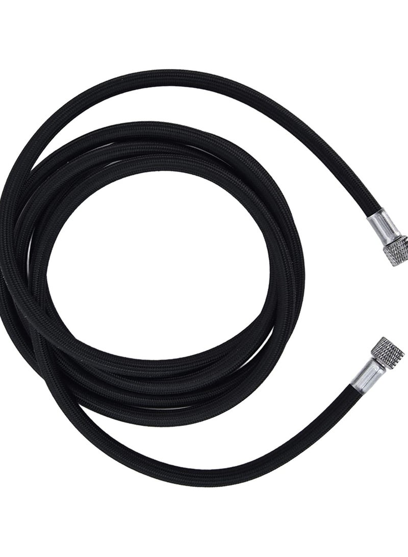 GGOOT Braid Airbrush Hose, Airbrush Air Hose 1.89m/6.2ft G1/8 Famale Thread Rustproof Airbrush Connecting Tube 1/8" Size Fittings on, Tubing, Pipe & Hose  - Image 5