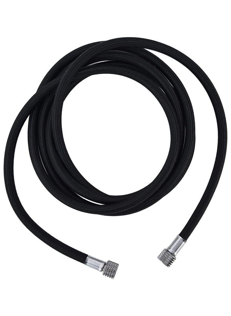 GGOOT Braid Airbrush Hose, Airbrush Air Hose 1.89m/6.2ft G1/8 Famale Thread Rustproof Airbrush Connecting Tube 1/8" Size Fittings on, Tubing, Pipe & Hose  - Image 4