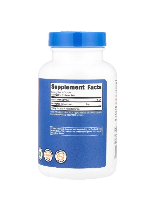 نيوتريكوست، بورون، 5 ملغ، 240 كبسولة - Image 2