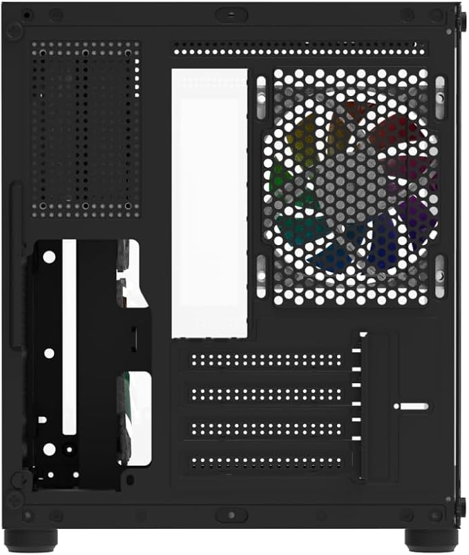 GamerTek Ion V2 Gaming PC Case - Black - Image 1