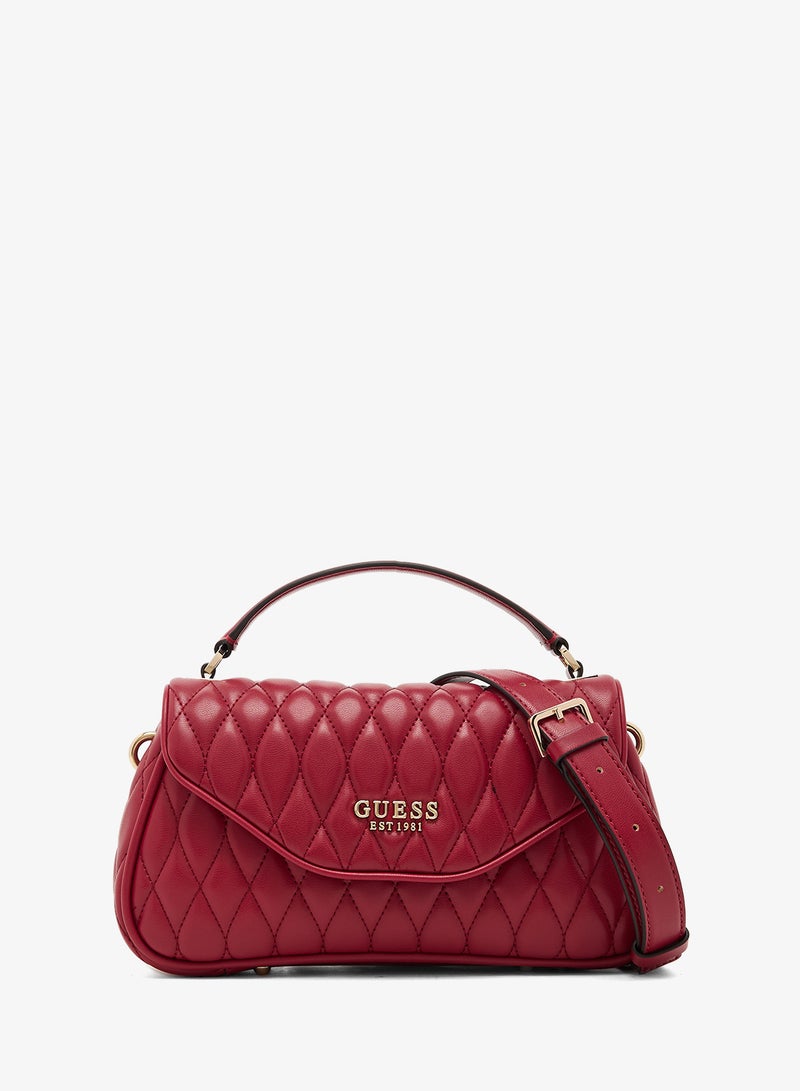 GUESS Valla Top Handle Crossbody Bag - Image 1