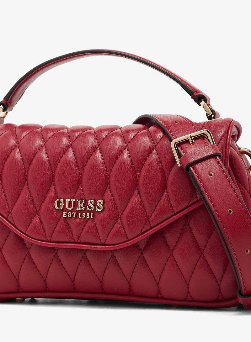GUESS Valla Top Handle Crossbody Bag - Image 3