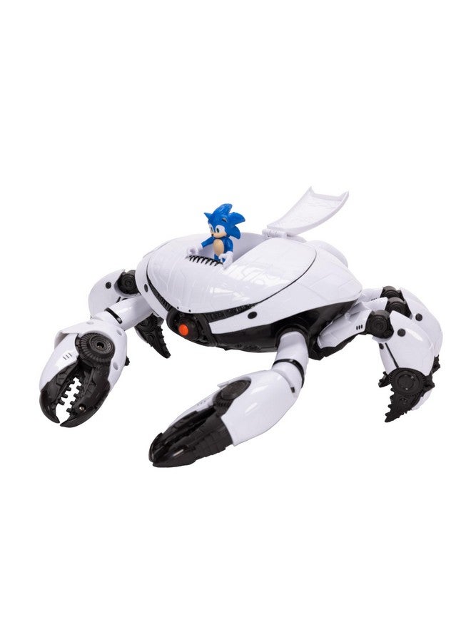 Sonic The Hedgehog ألعاب فيلم سونيك ذا هيدجهوج سونيك 3 - مجموعة ألعاب مع مخالب جراب ميك 2.5 بوصة لشخصية سونيك، مرخصة رسميًا، مجموعة ألعاب فيلم 3 للأطفال - Image 2