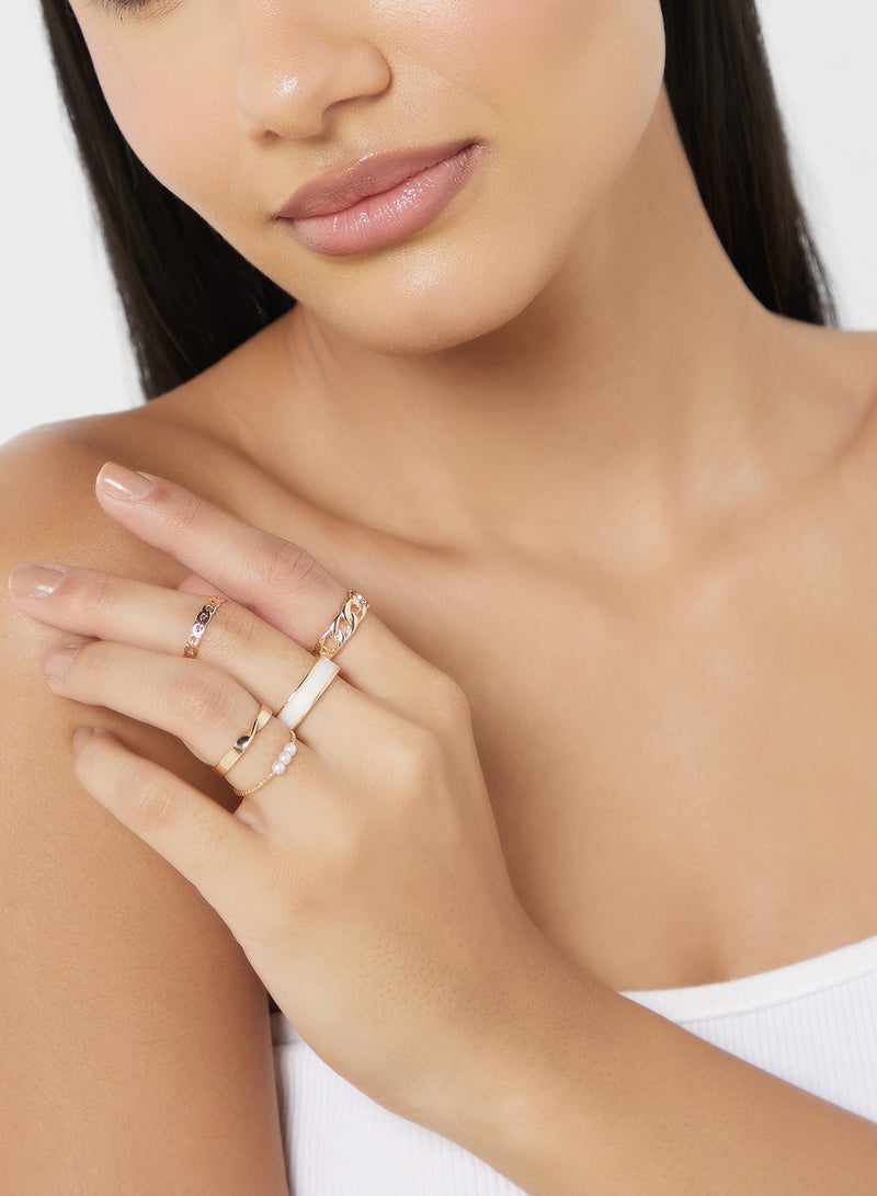 ELLA 5Pack Mix Ring Set - Image 4