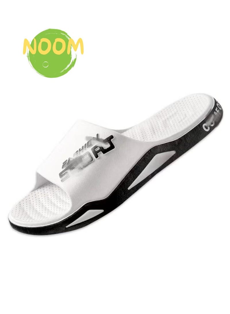 NOOM Men's slippers platform non-slip slip-on stylish outdoor beach slip-ons - Image 1