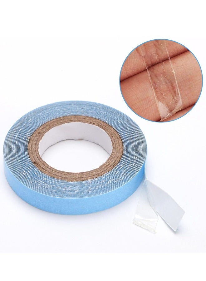 2 Rolls Hair Extension Tape,Hair Wig Tape Double Sided Adhesive Tape for Hair Extensions Tabs Beauty Tools Hairstyling Essentials - Image 4