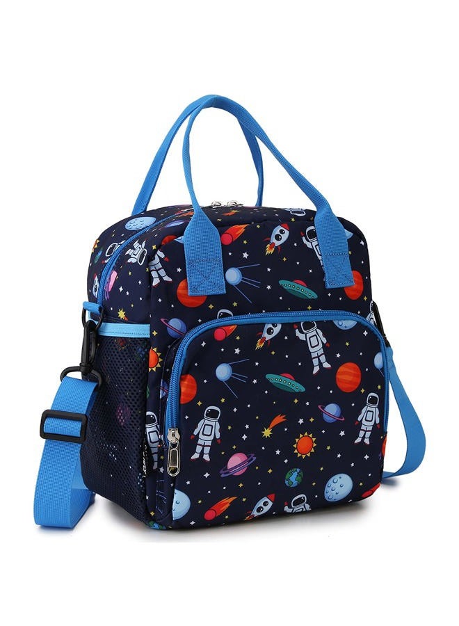 RAVUO Lunch Bag for Kids, Insulated Lunch Box Large Thermal School Lunch Cooler for Girls and Boys with Detachable Shoulder Strap - Image 1