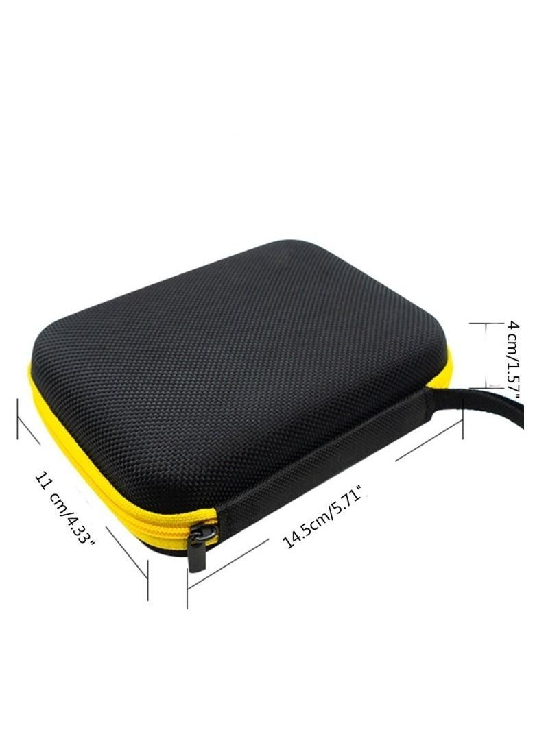 Generic - Hard Carrying Case for RG3500 Handheld Game Console, EVA Case Compatible with RG353VS Handheld Game Console and Accessories, Multi-function Travel Storage Bag (Black) - Image 1