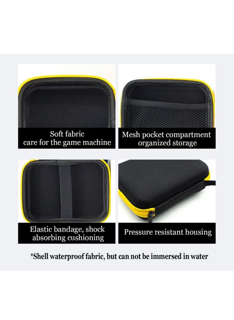 Generic - Hard Carrying Case for RG3500 Handheld Game Console, EVA Case Compatible with RG353VS Handheld Game Console and Accessories, Multi-function Travel Storage Bag (Black) - Image 1
