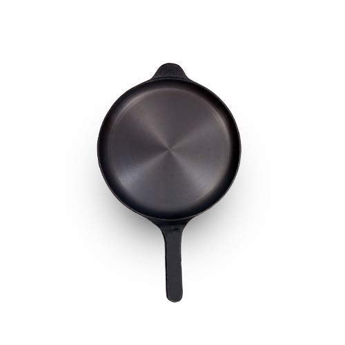 Bharath Agencies Cast Iron Omelette Pan - 10 Inch - 2Kgs, Black - Image 4
