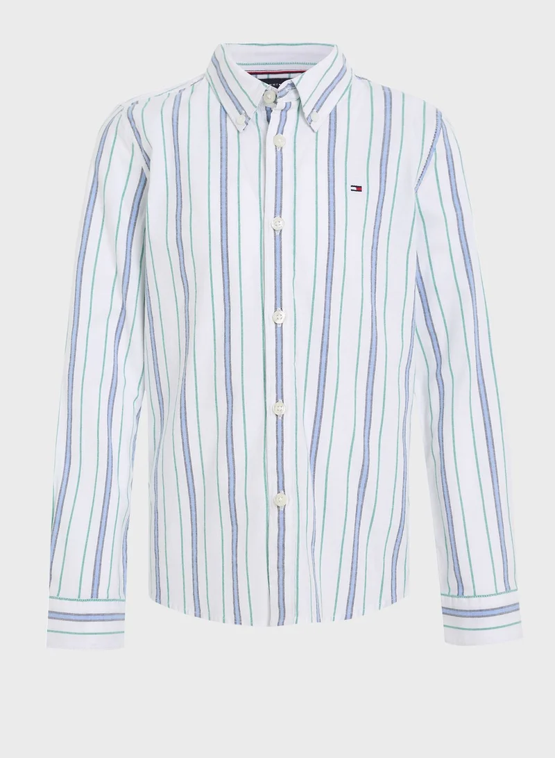 TOMMY HILFIGER Youth Stripe Flex Ithaca Shirt