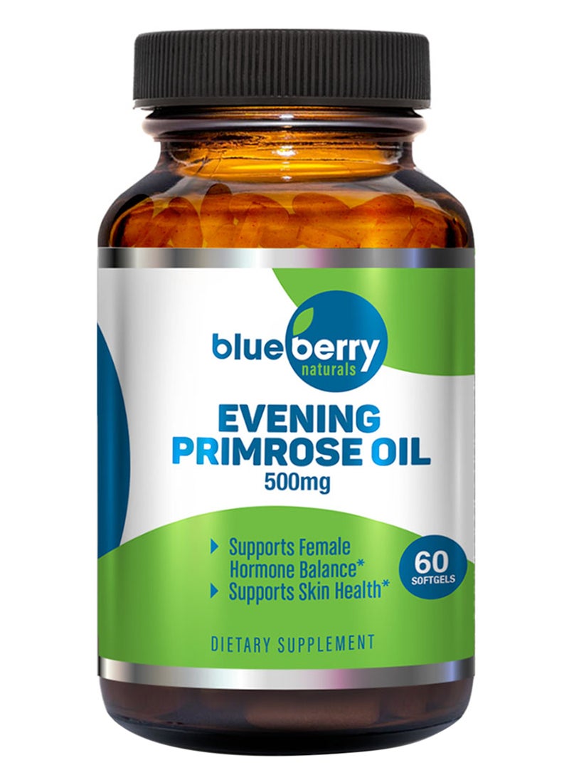 blueberry NATURALS - Naturals Evening Primrose Oil 500 Mg Softgel 60'S - Image 1