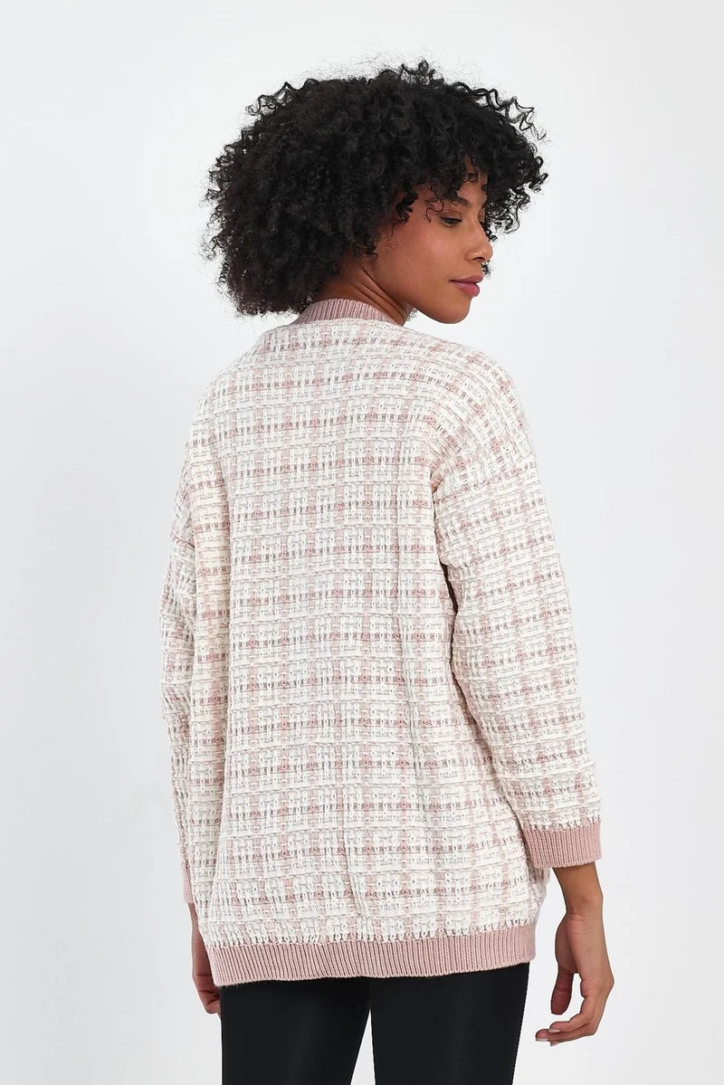Alexander Gardi Patterned Pocket Knitted Cardigan (A91022-S)