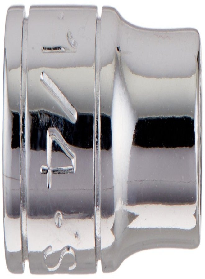 SK Tools USA 1/4" Drive, 31/4", 12 Point, Standard Chrome Socket | 43908 - Image 2