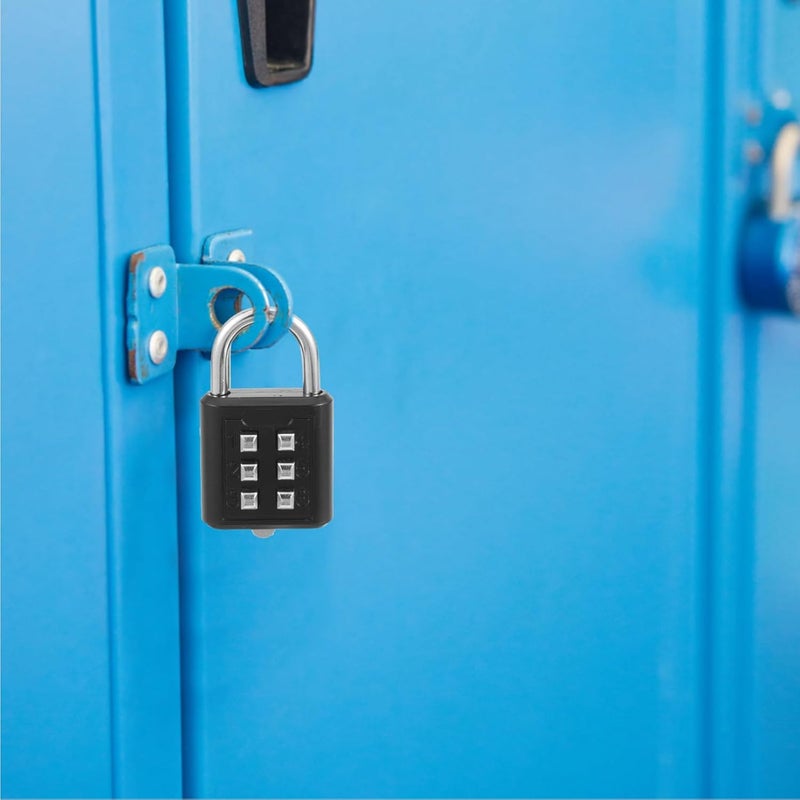 Healeved 5pcs Coded Locks Hanging Lock Luggage Key for Backpack Outdoor Combination - Image 2