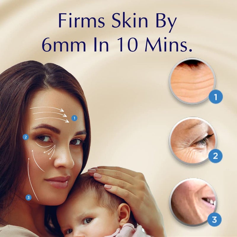 Bio Essence BioVlift Face Firming Cream Tightening Double Chin Firming Hyaluronic Acid Fermented Rice Niacinamide Face Moisturizer for Women Ideal for All Skin Types Anti Ageing 45g - Image 3
