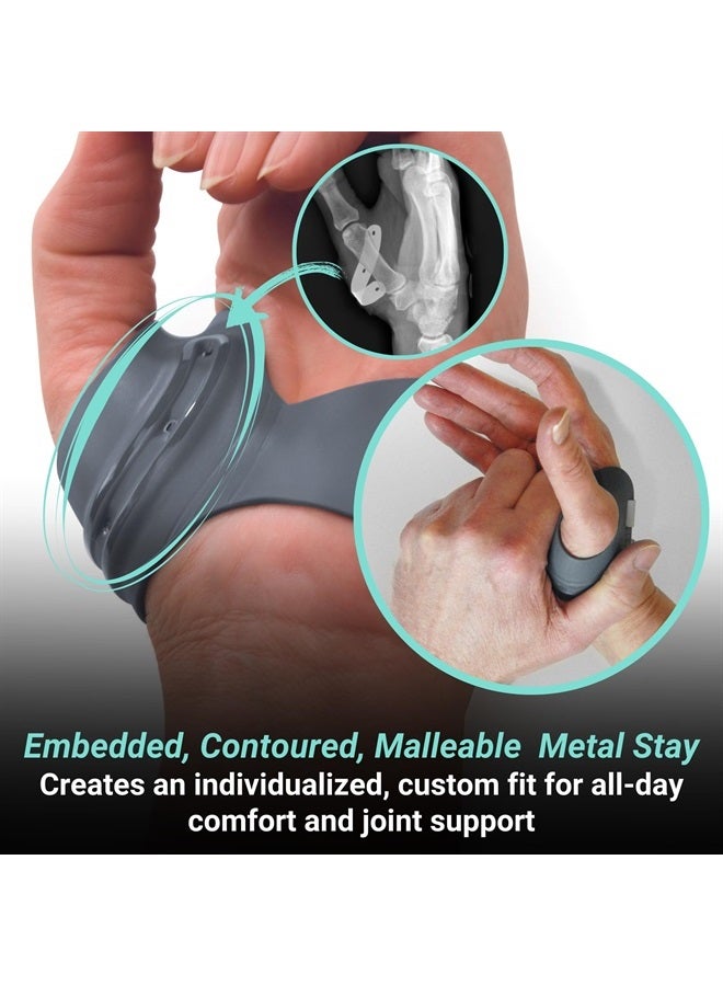 PUSH MetaGrip CMC Thumb Brace for Osteoarthritis CMC Joint Pain. Stabilizes Thumb CMC Joint Without Limiting Hand Function. (Left, Large) - Image 4