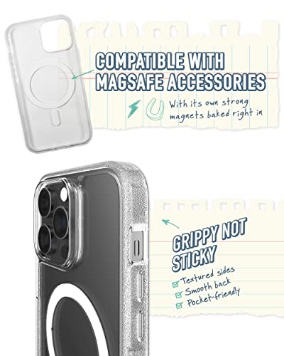 Smartish iPhone 14 Pro Max Slim Case Gripmunk Compatible with MagSafe Lightweight Protective Thin Grip Cover Nothin to Hide - Image 3