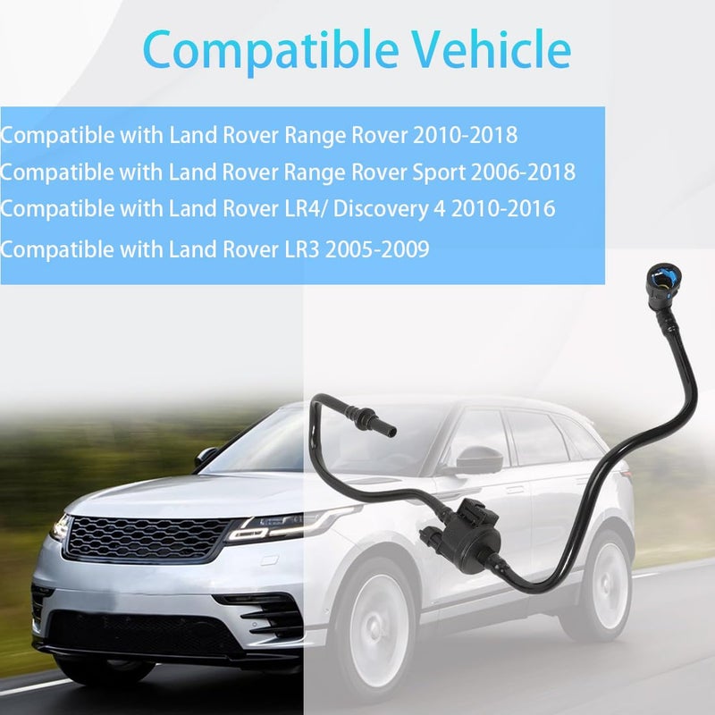 WUGANGATPS Vapor Canister Purge Valve Compatible with Land Rover Range Rover 20102018 Range Rover Sport 20062018 LR4 Discovery 4 20102016 LR3 20052009 Fuel Vapor Valve Replacement for LR010749 - Image 4