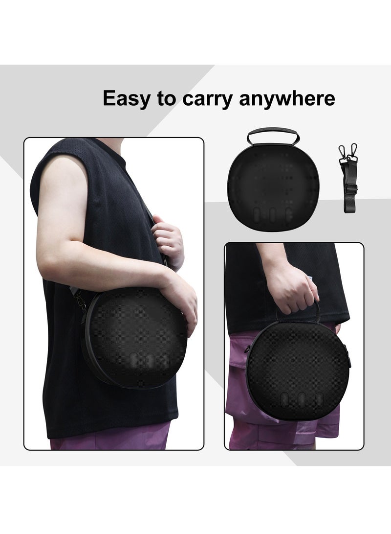 Waterproof Hard Case for Meta Oculus Quest 3 VR Gaming Headset and Touch Controllers Shockproof Carrying Bag Organizer Case with Mesh Pocket Suitable for Travel and Home Storage  - Image 5