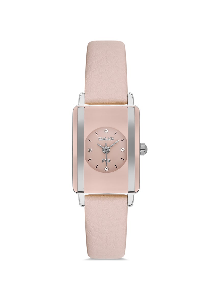 OMAX Women’s Wrist-Watch | Analog | Leather Strap | Elegant Design - Image 1