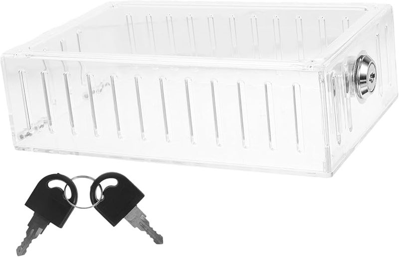 2 Pack Transparent Thermostat Lock Box Key Guard For Indoor Outdoor Use Easy Install Secure - Image 5