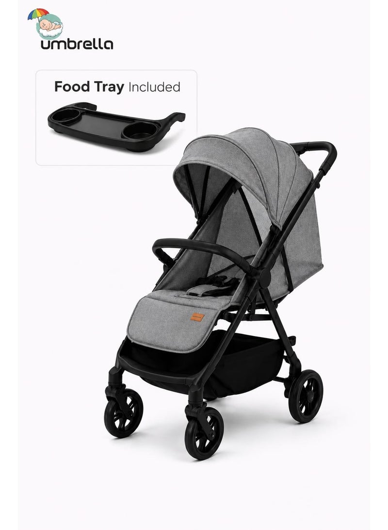 umbrella stroller  Umbrella Easy Move stroller is lightweight, easy to open and close, and includes a feeding tray. - Image 1