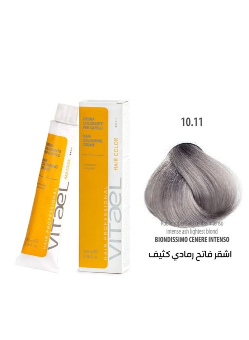 فيتال صبغة شعر اشقر فاتح رمادي كثيف 100 مل - Image 1