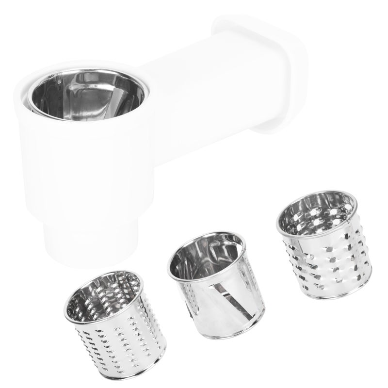 Meat Grinder Cutter Head Kit: 3 Stainless Steel Cutter Heads - Incisive Fast Cutting, Easy Install Disassembly Meat Grinder Accessory Parts for 5# Vegetable Cutter Kitchen Appliances - Image 3