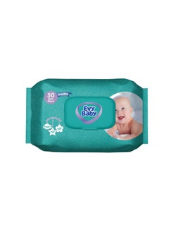 Evy Baby, Wipes, Creamy - 50 Pcs - pzsku/ZECC4D56E52628B3EF0A4Z/45/_/1712148975/e755dc75-704f-4ba9-b24a-634bb405cb9b