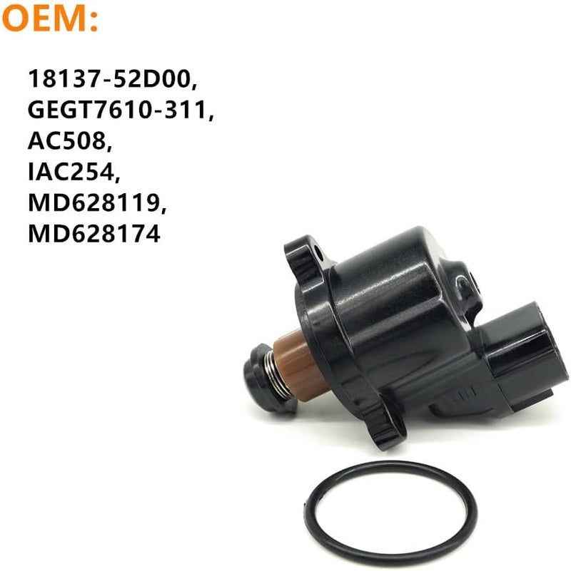 Trolling MAN 18137-52D00 Idle Air Control Valve for Suzuki Grand Vitara 2001 & XL-7 2002-2006 - Image 2