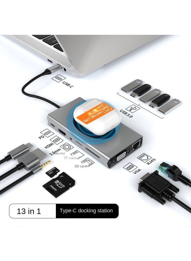 Neutral Multi-function Docking Station Ssd M.2 Mobile Hard Drive Box Expansion Dock - Image 1