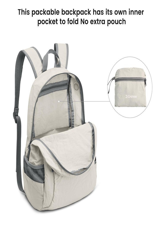 G4Free 20L Foldable Backpack Ultralight Hiking Backpack Daypack for Men Women and Children for Outdoor Hiking Travel - Image 4