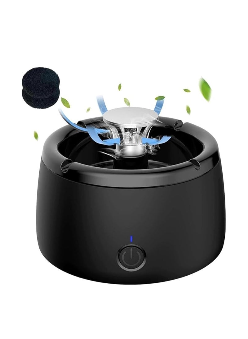 جهاز تنقية هواء متعدد الوظائف 2 في 1، منفضة سجائر بدون دخان، شحن USB - Image 1