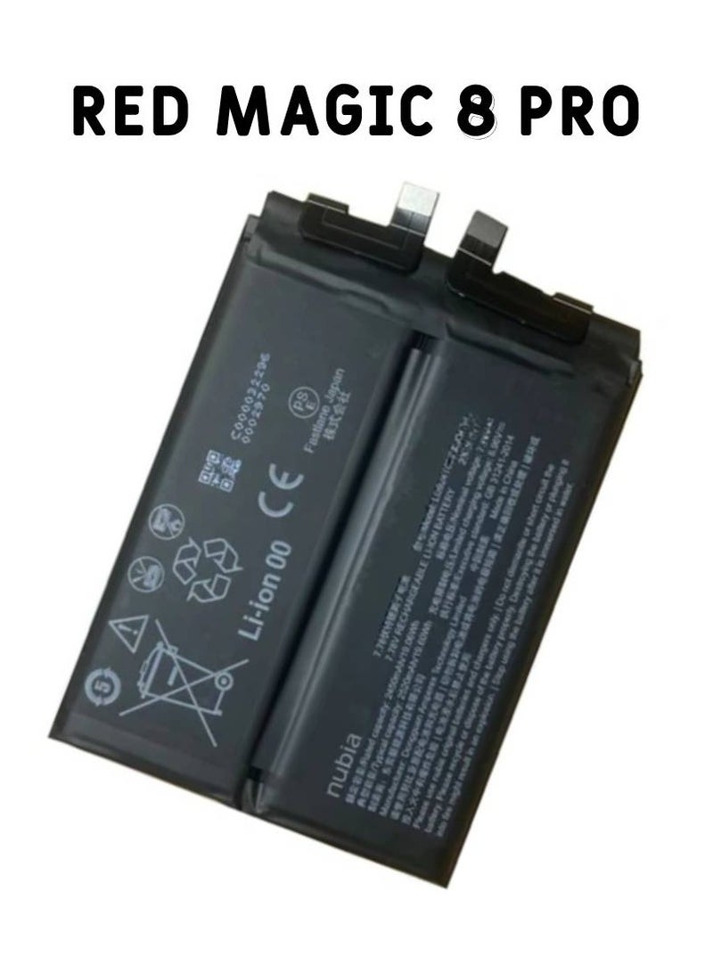 GENNEXT Original high Quality Replacement Battery For ZTE Nubia Red Magic 8 Pro Black - Image 2