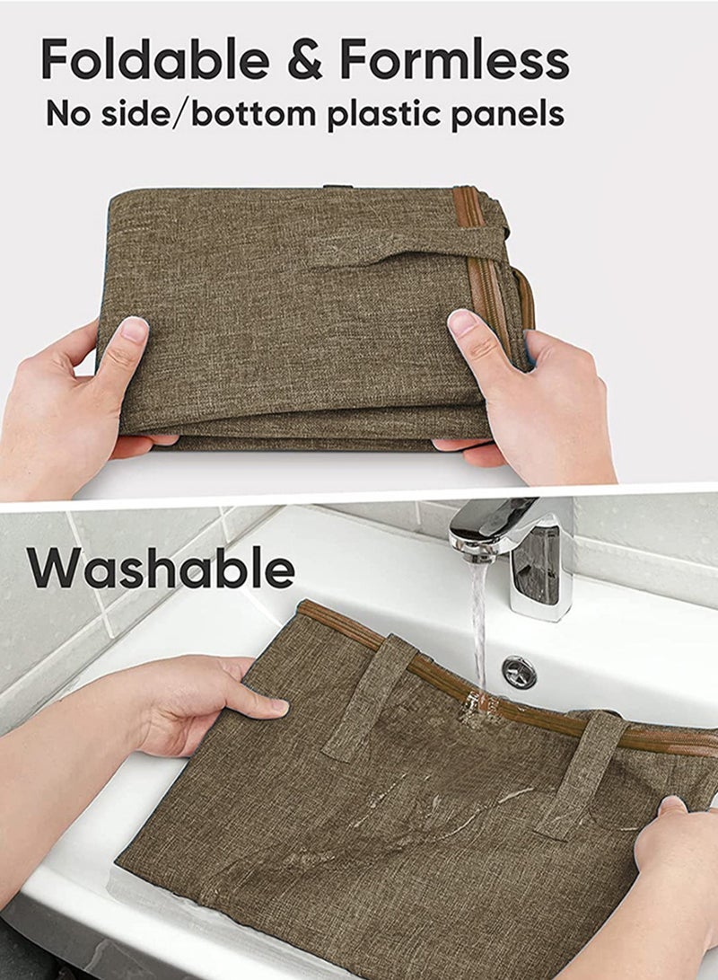 URbazaar Extra Large Storage Bag, Quilt Storage Bag, House Moving bag Cotton Soft Storage Bag, Breathable, Good for Clothes, Bedding Set Organizer - Image 3