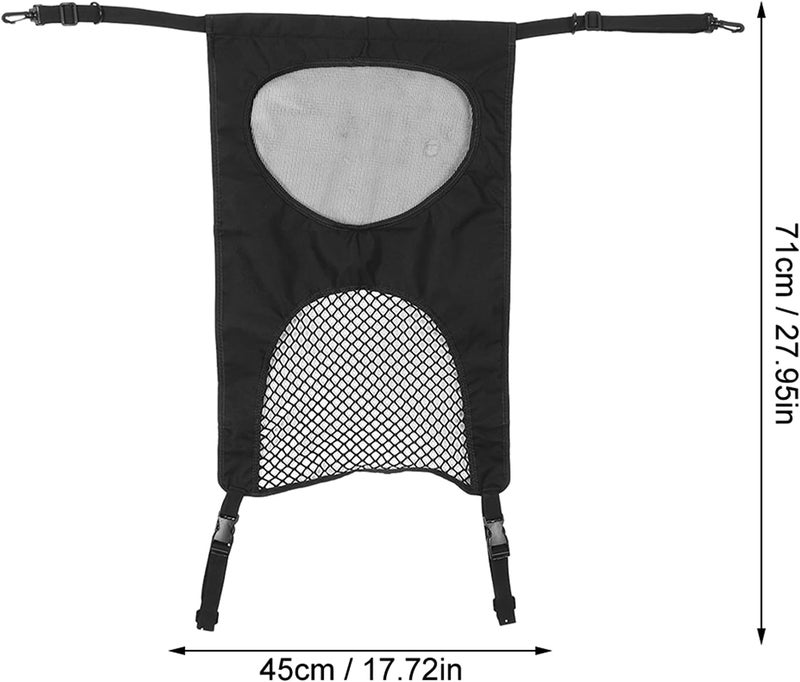 HEEPDD Dogs Backseat Net Barrier, for Safe Travel with Pets, Lightweight Material, Easy Install for Cars Dogs Backseat Net Barrier, Mesh Obstacle Nan Dog Supplies - Image 5