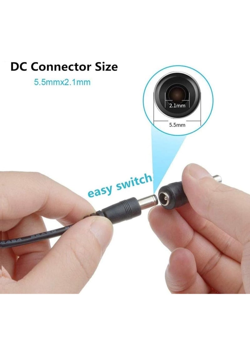 Newstar 9V 2A AC/DC Power Adapter – Wall Type 3-Pin Plug, Universal Power Supply with Overload, Overvoltage & Short Circuit Protection, High Efficiency, Low Noise, Energy-Saving Design – FC, CE, RoHS Certified - Image 2