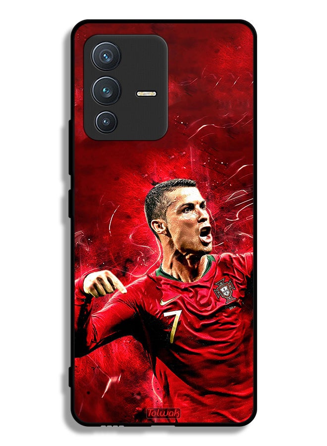 Tolwak Vivo S12 5G Protective Case Cover Cristiano Ronaldo - Image 1