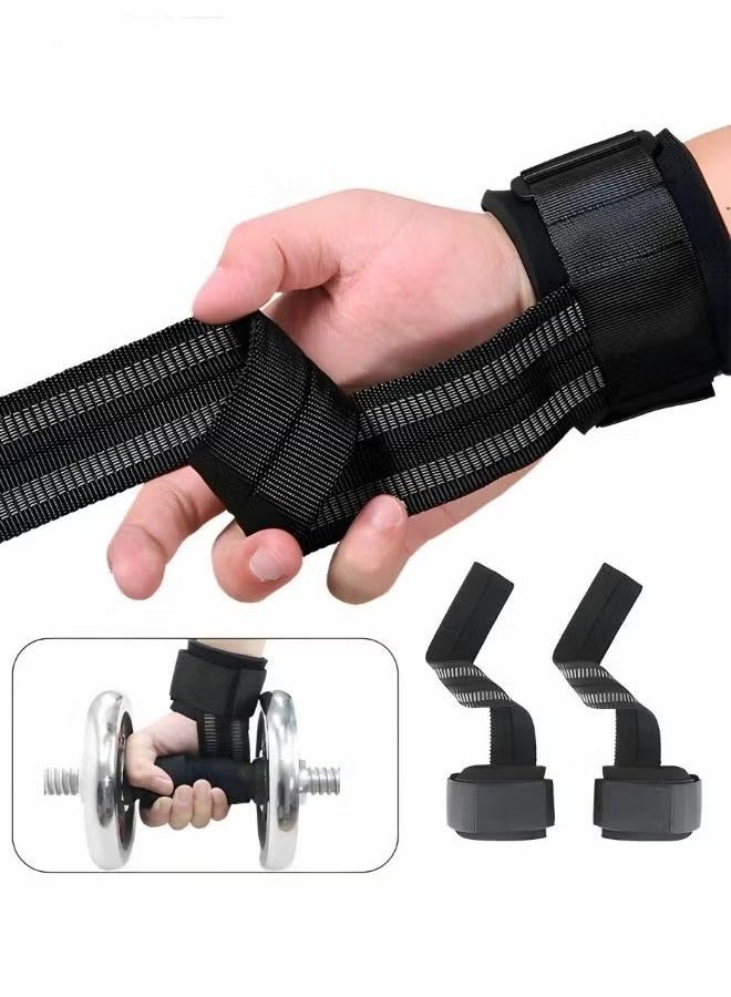 Generic Lifting Wrist Straps for Weightlifting Power Weight Lifting Wrist Wraps for Weightlifting, Bodybuilding, Powerlifting, Strength Training, Deadlifts Straps  - Image 1