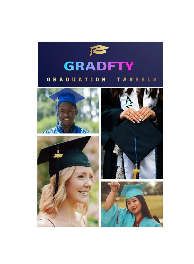 GRADFTY 2026 Tassel Graduation,Black Tassel 2026 for Grad Cap and Graduation Ceremony Accessory Decoration - Image 5