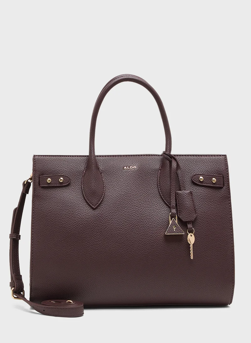 الدو Top Handle Zip through satchel