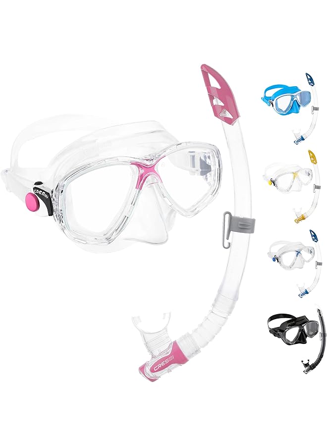 Cressi Marea Vip Combo Snorkel Set Unisex Adult Multicor One Size - Image 1