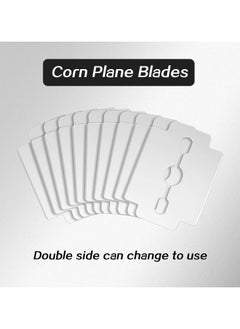 SANMUGEED 100 Pieces Callus Shaver Blades Corn Plane Blades Replacement Blades for Foot Care and Pedicure Tools  - Image 4