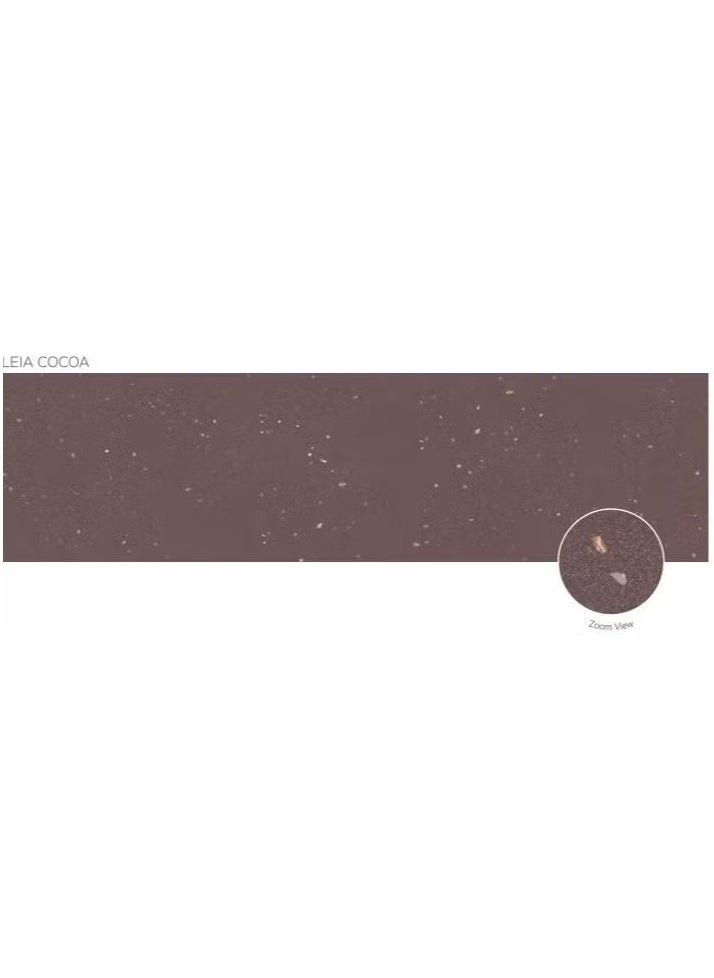 SOMANY Leia Cocoa 26 Polished Tile for Flooring – 800 x 2600 MM, 15mm Thickness 2.08 SQM – Premium Brown Ceramic Tile, Modern Flooring, High-Quality Polished Tile for Home & Commercial Use  - Image 1