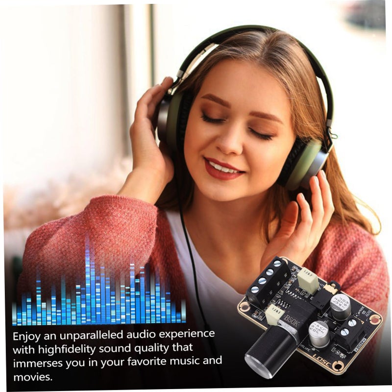 Dual Channel Digital Power Amplifier Board Stereo Module with Volume Control - Image 5